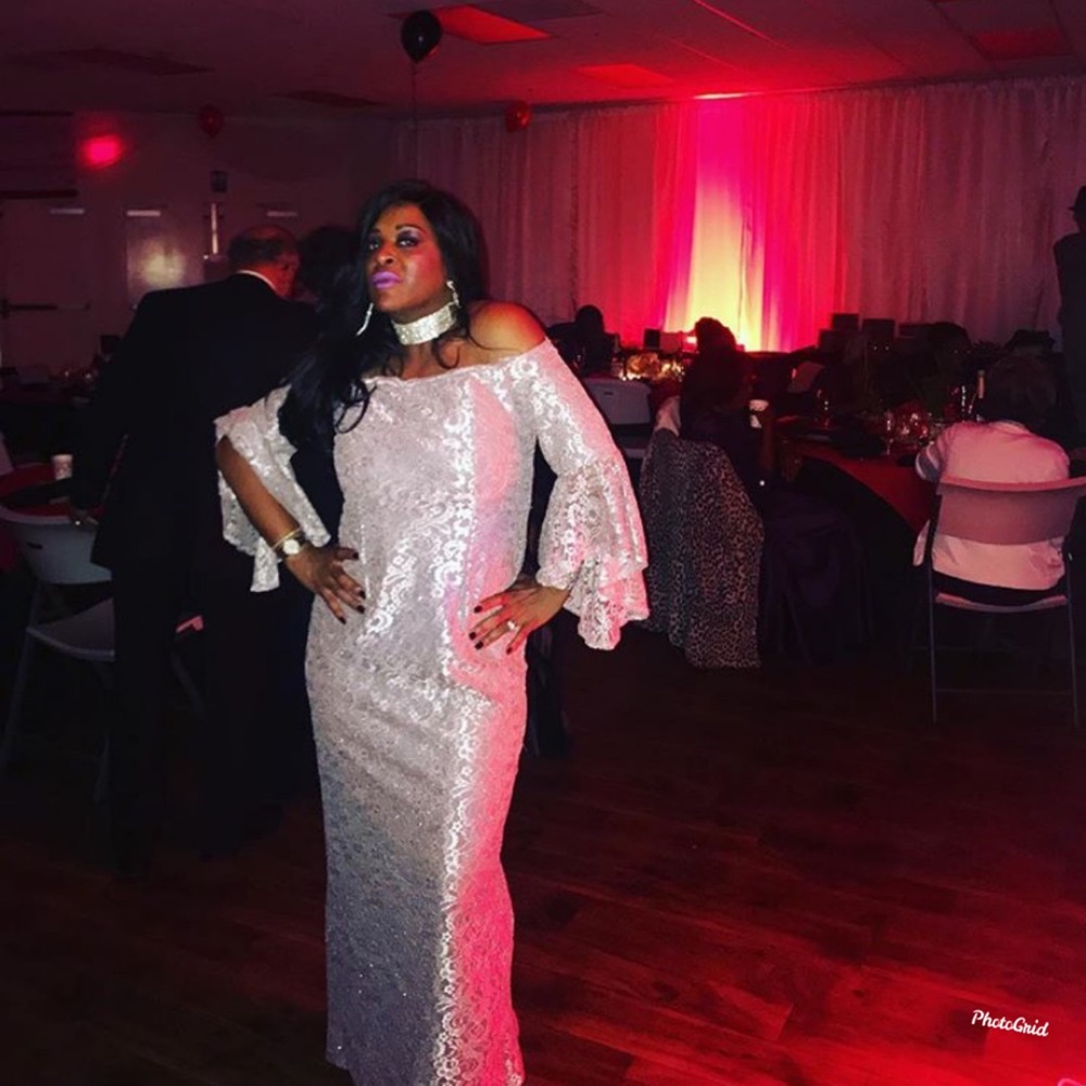 Formal dress light purple